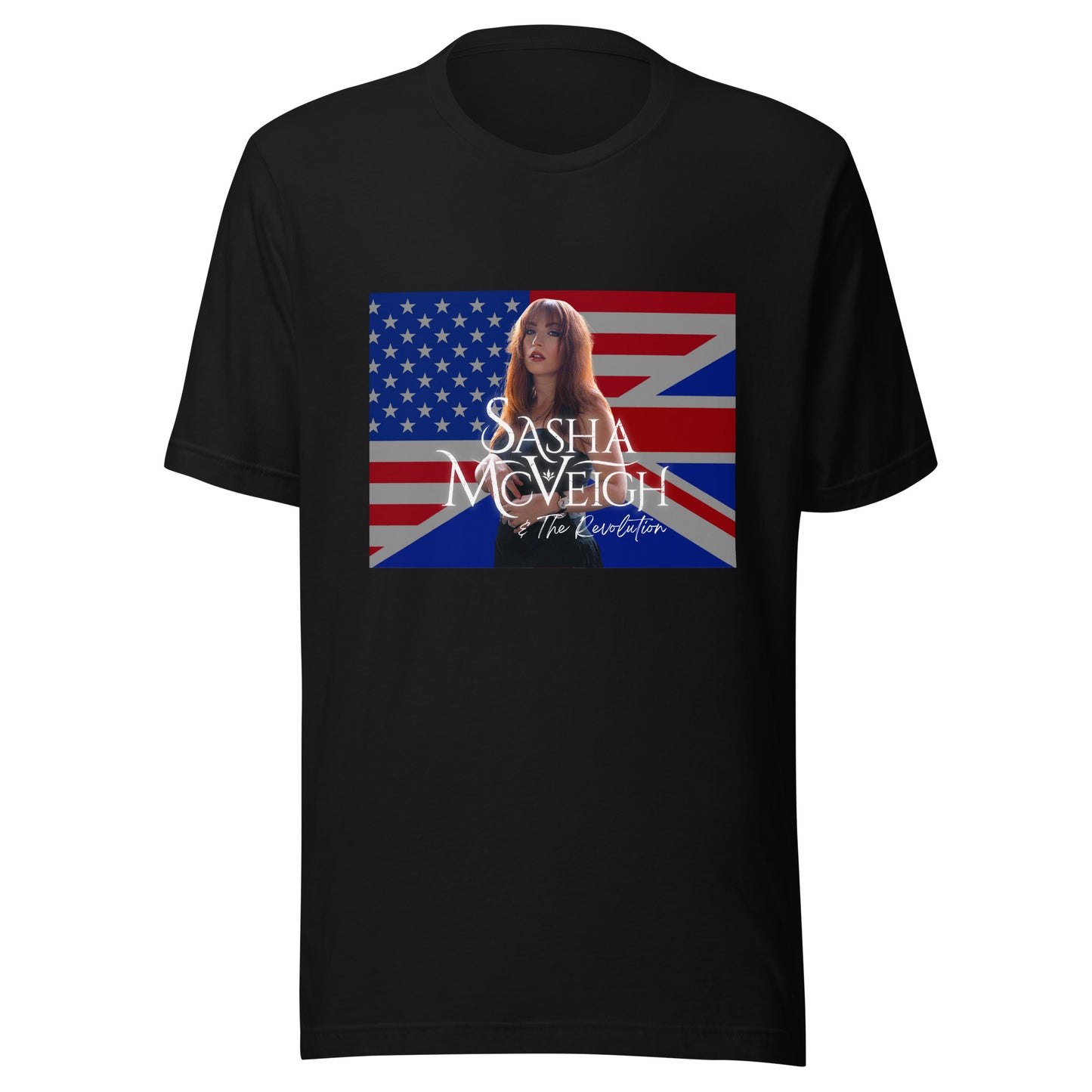 Sasha McVeigh & The Revolution FLAG Tee